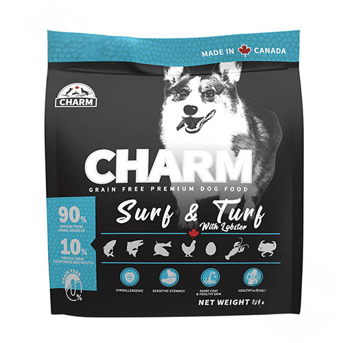 CHARM チャーム サーフ&ターフドッグ 340g 犬用 いぬ用 ドッグフード ペットフード