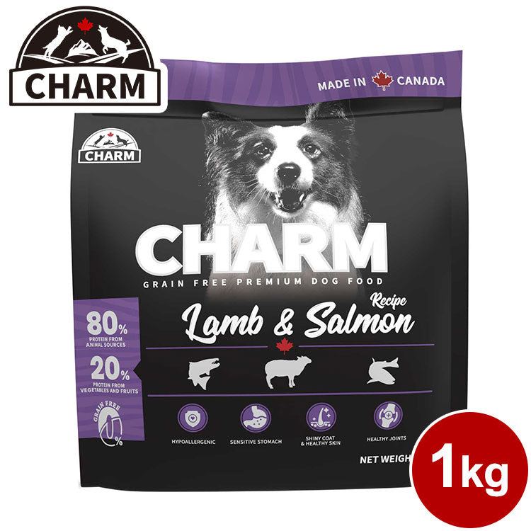 CHARM チャーム ラム&サーモンドッグ 1kg 犬用 いぬ用 ドッグフード ペットフード