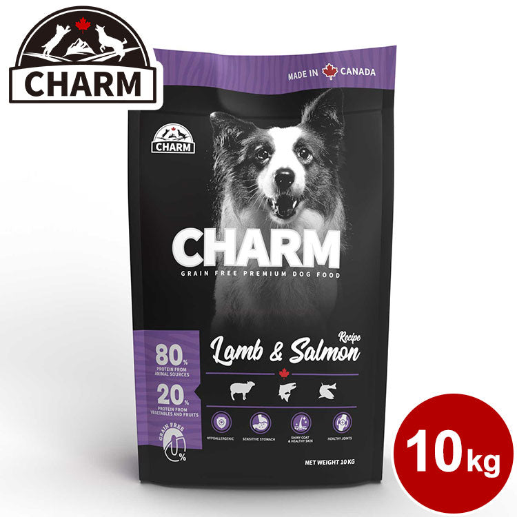 CHARM チャーム ラム&サーモンドッグ 10kg 犬用 いぬ用 ドッグフード ペットフード