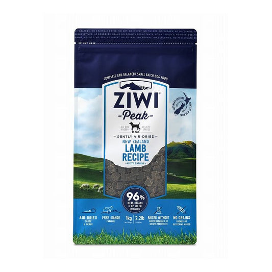 ジウィピーク エアドライ ドッグフード ラム 1kg ZIWI PEAK 犬用 ドッグ 主食 フード 羊肉