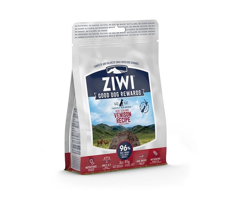 ジウィピーク エアドライ ドッグトリーツ ベニソン 85g ZIWI PEAK 犬用 ドッグ 主食 フード 鹿肉