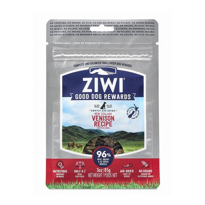 ジウィピーク エアドライ ドッグトリーツ ベニソン 85g ZIWI PEAK 犬用 ドッグ 主食 フード 鹿肉