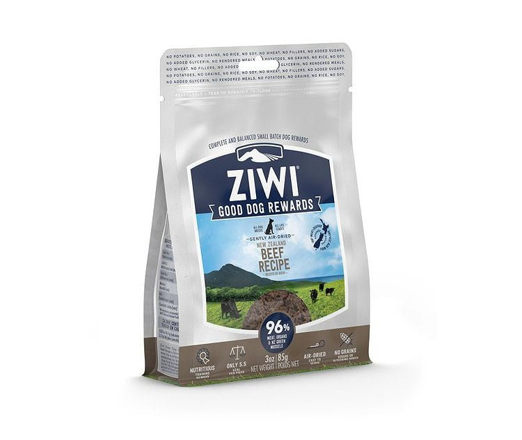 ジウィピーク エアドライ ドッグトリーツ グラスフェッドビーフ 85g ZIWI PEAK 犬用 ドッグ 主食 フード 牛肉