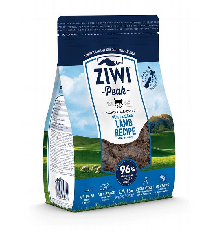 ジウィピーク エアドライ キャットフード ラム 1kg ZIWI PEAK 猫用 キャット 主食 フード 羊肉