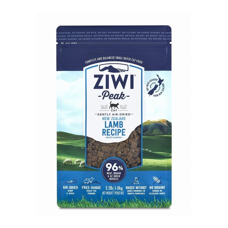 ジウィピーク エアドライ キャットフード ラム 1kg ZIWI PEAK 猫用 キャット 主食 フード 羊肉